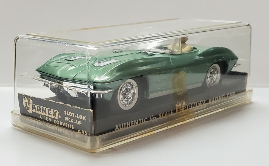 1964 Varney Corvette Stingray Convertible 1:32 Scale Slot Car Mint in Box 1