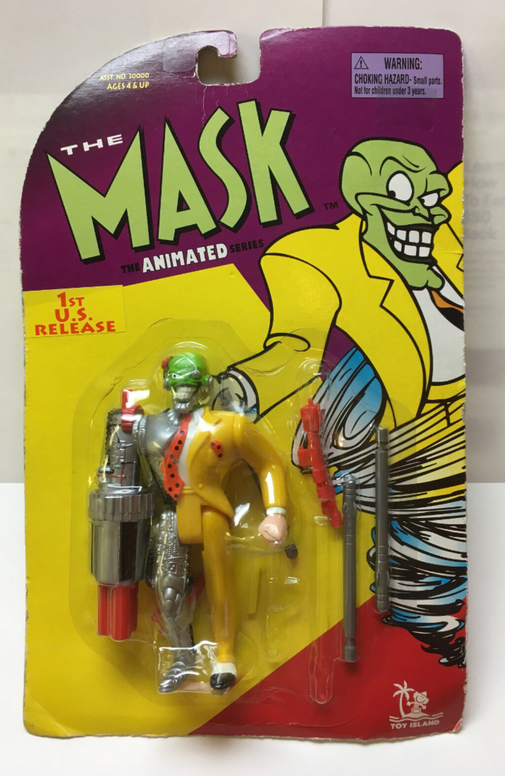 toy island the mask animated series cyborg mask 1