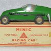 minic green wind-up racing car 1
