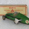 minic green wind-up racing car 5