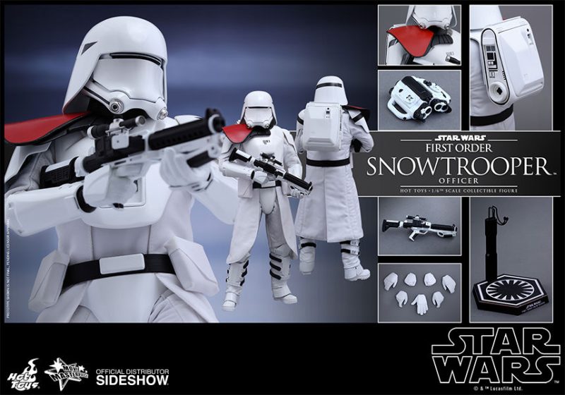 hot toys star wars force awakens stormtrooper officer