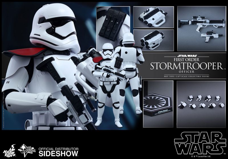 hot toys star wars first order stormtrooper officer