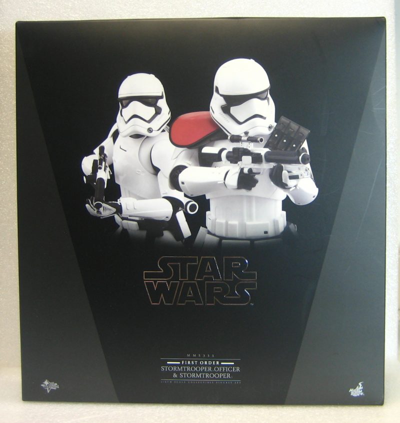 hot toys star wars force awakens stormtrooper officer and stormtrooper