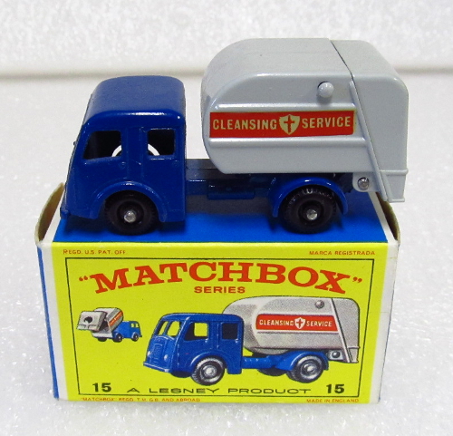 matchbox dennis refuse truck 1