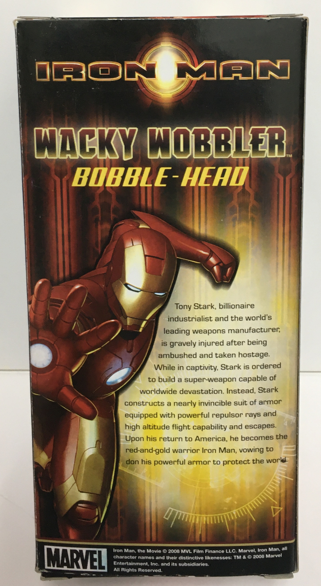 Iron Man Wacky Wobbler Bobble-Head 2008 Funko