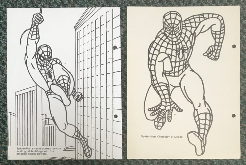 pressman spider-man and hulk quick draw set 4