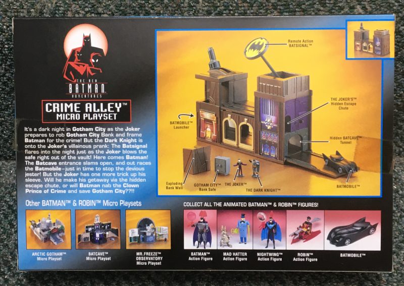 kenner the new batman adventures crime alley micro playset 2