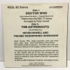 doctor who 45 rpm bbc tv theme b/w the astronauts 2