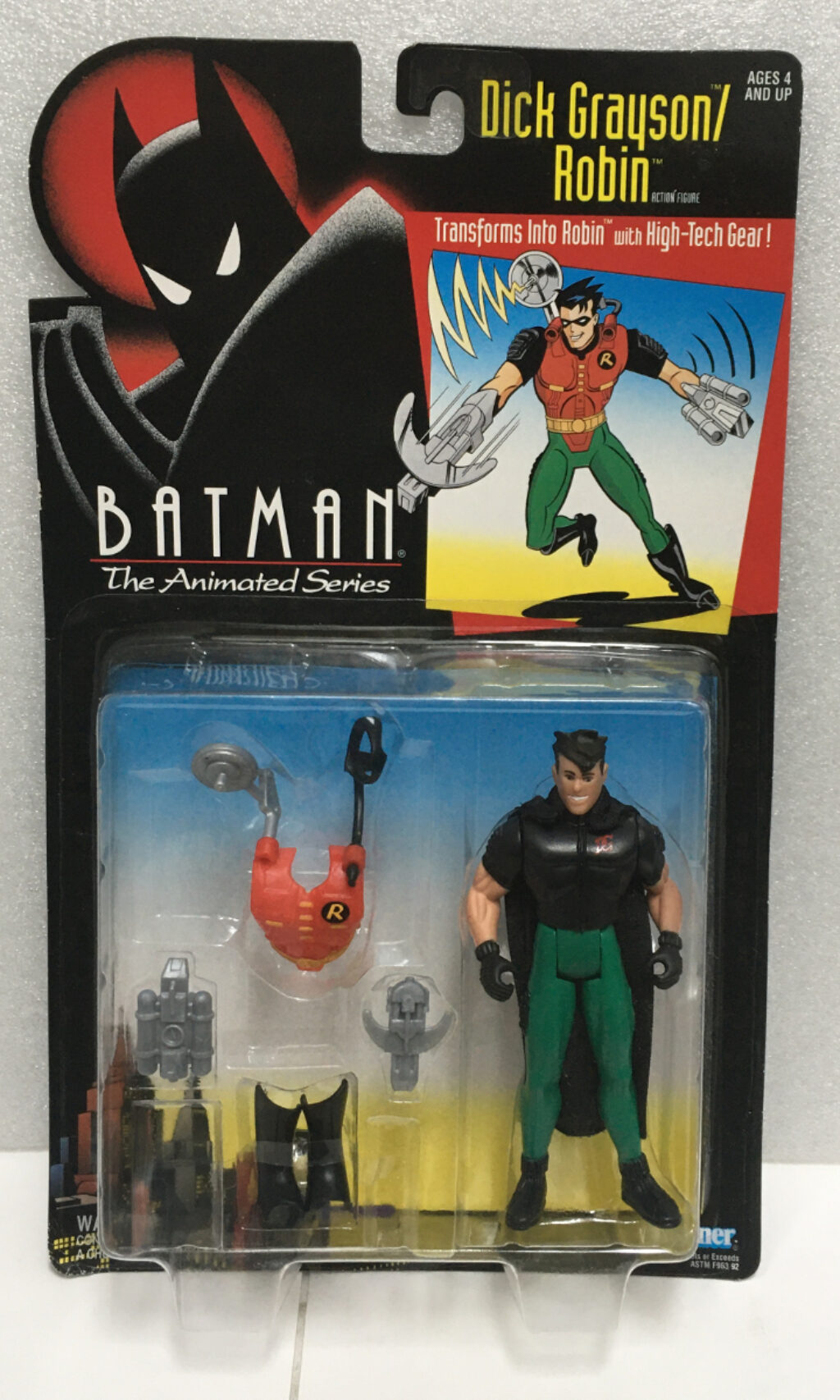 kenner batman the animated series dick grayson/robin action figure 1