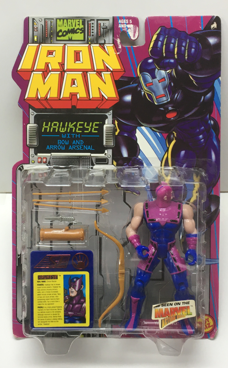 toy biz iron man hawkeye action figure 1