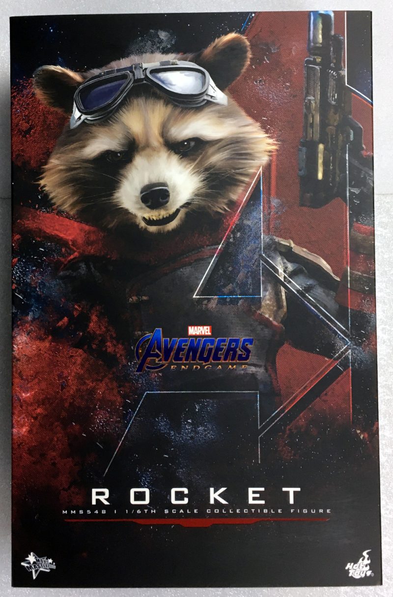 hot toys avengers endgame rocket raccoon 1:6 scale figure 1