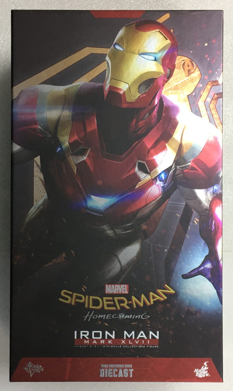 Hot Toys Spider Man Homecoming Iron Man Mark Xlvii 1 6 Scale Die Cast Figure The Toys Time Forgot