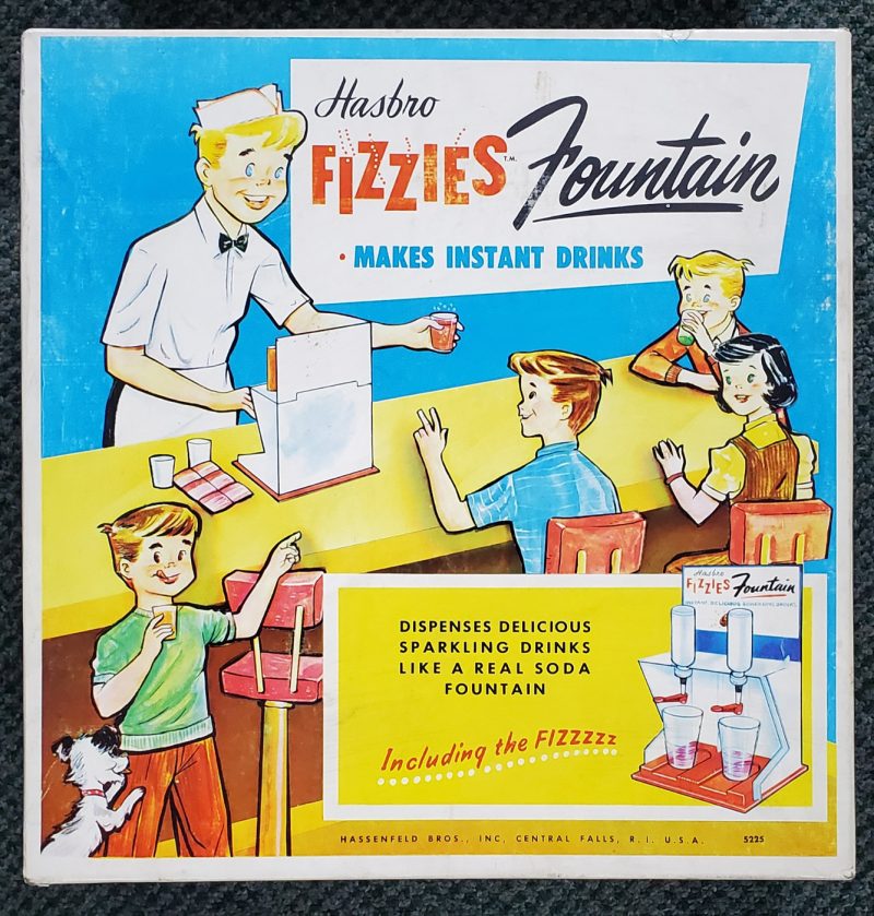 1960's Hasbro Fizzies Fountain Instant Drink Playset Complete in the Box 1