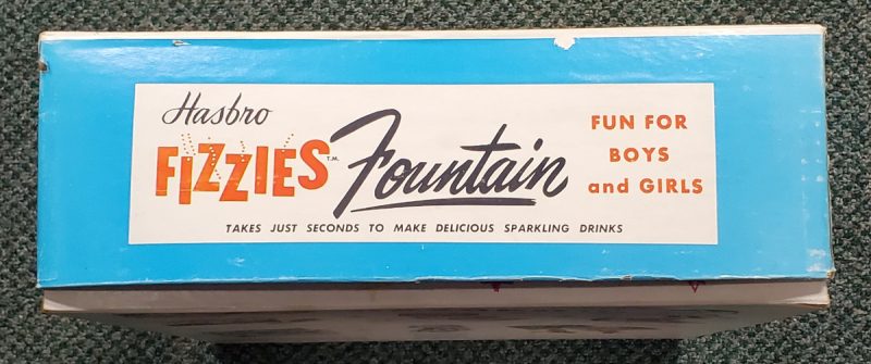 1960's Hasbro Fizzies Fountain Instant Drink Playset Complete in the Box 6