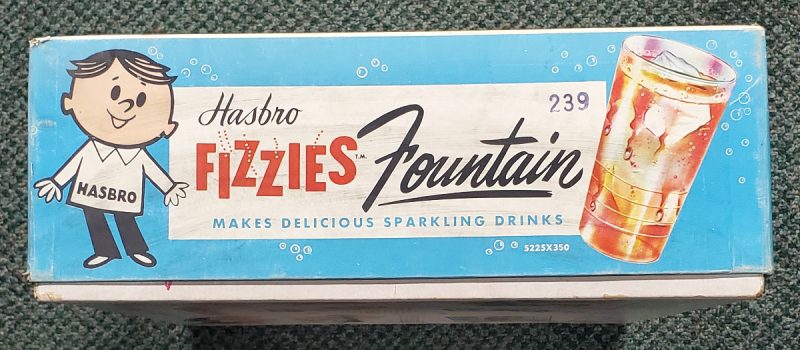 1960's Hasbro Fizzies Fountain Instant Drink Playset Complete in the Box 7
