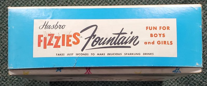 1960's Hasbro Fizzies Fountain Instant Drink Playset Complete in the Box 8