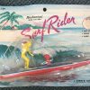 1960's J Chein Surf Rider with Scottie Dog Tin Litho Wind-Up: Mint on Card 3