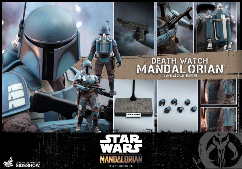 Hot Toys Sideshow Star Wars Death Watch Mandalorian 1:6 Scale Figure 3