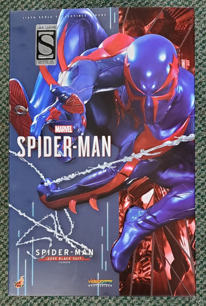 Hot Toys Spider-Man (2099 Black Suit) 1:6 Scale Figure 1