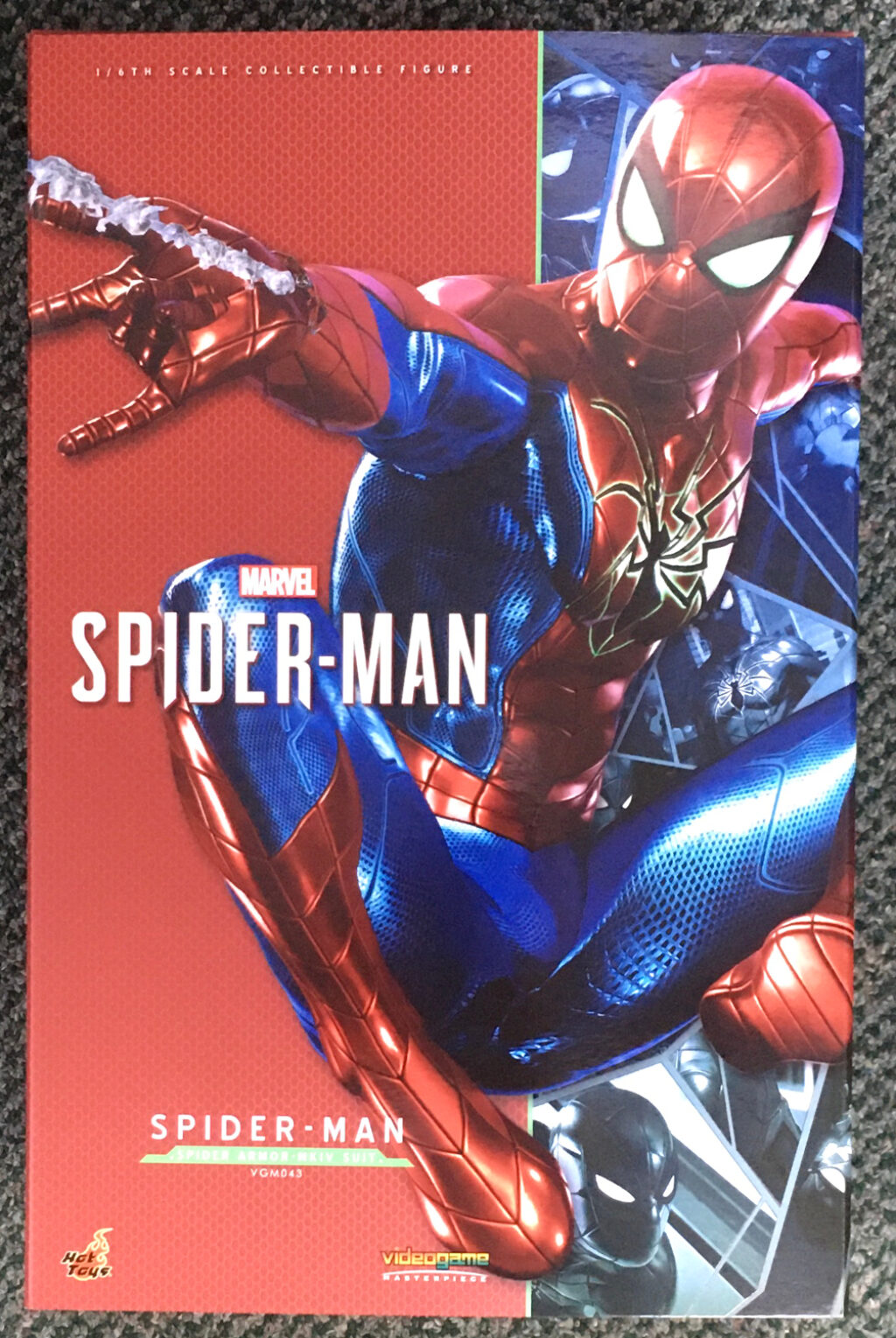 Hot Toys Spider-Man (Spider Armor Mk IV Suit) 1:6 Scale Figure 1