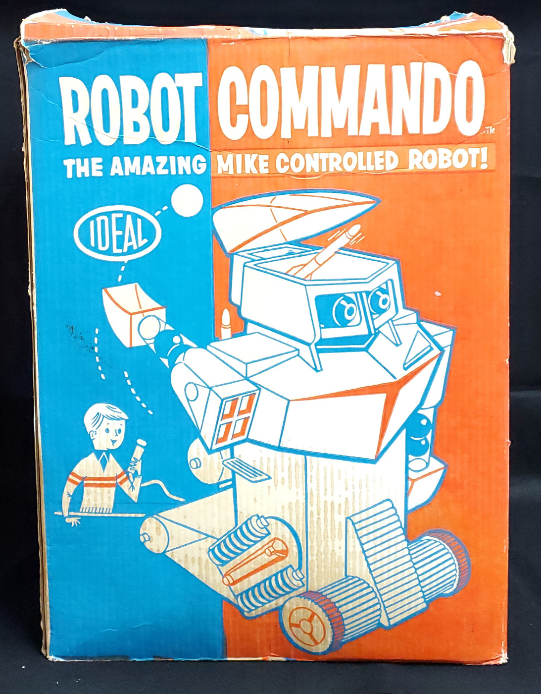 1961 Ideal Robot Commando Battery-Operated Robot in the Box - All-Original Parts 1