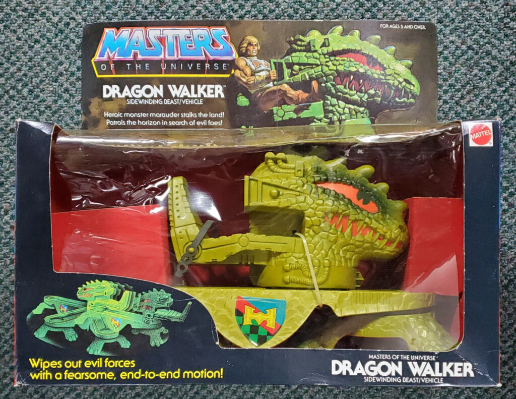 MIB 1983 Masters of the Universe (MOTU) Dragon Walker in Factory Sealed Box 1