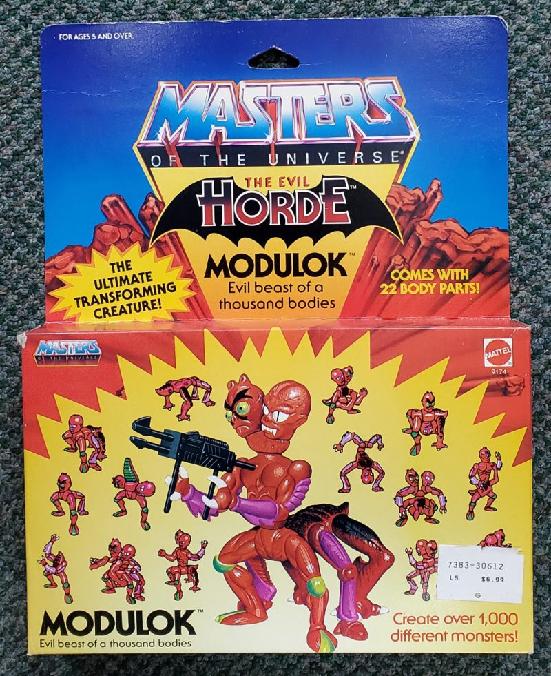 MIB 1985 Masters of the Universe (MOTU) Modulok in Factory Sealed Box 1