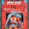 MOC 1985 Masters of the Universe (MOTU) Snout Spout Action Figure on Factory Sealed Card 1