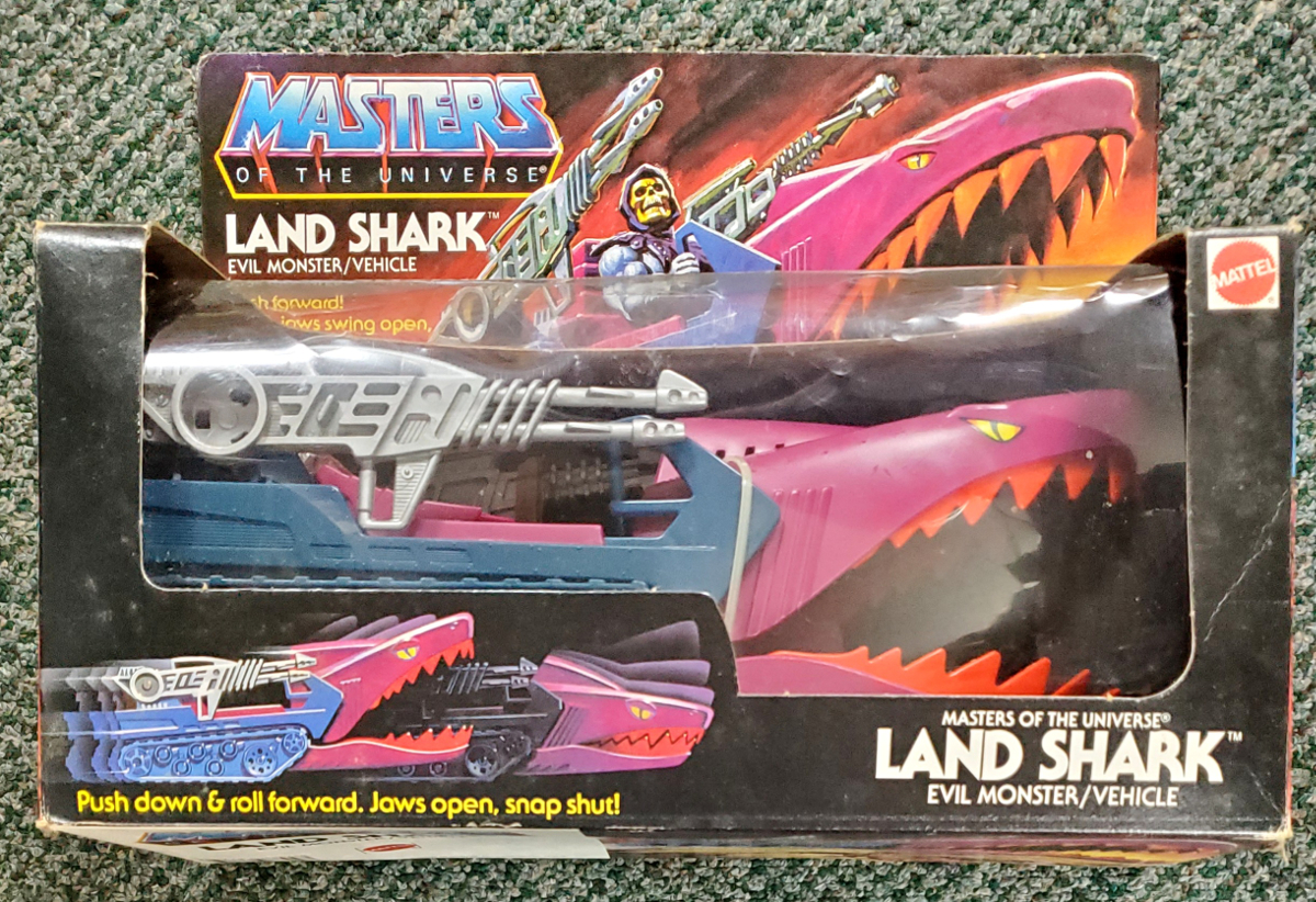 MIB 1984 Masters of the Universe (MOTU) Land Shark in Factory Sealed Box 1