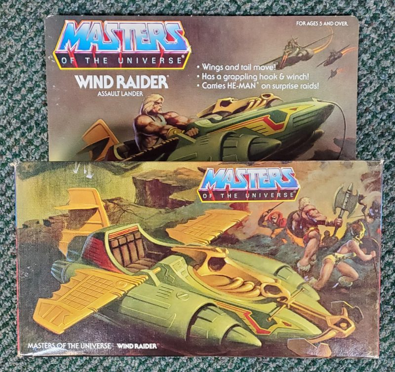 MIB 1981 Masters of the Universe (MOTU) Wind Raider in Factory Sealed Box 1