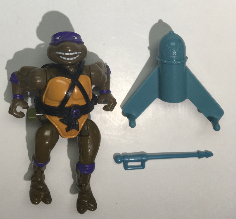 TMNT Original Series Sewer Swimmin' Donatello Action Figure - Complete 1