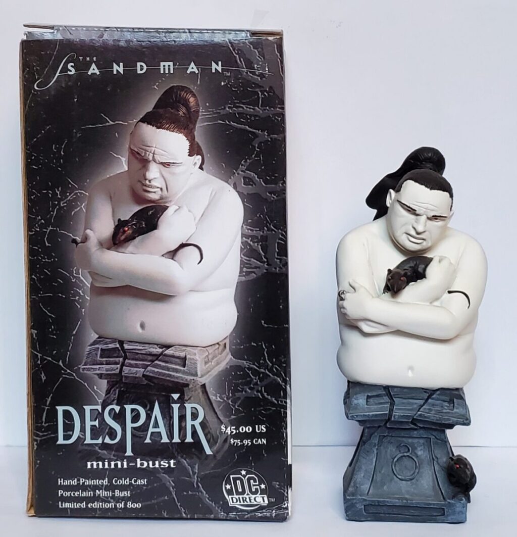 DC Vertigo The Sandman Despair Mini-Bust - Mint in Box 1