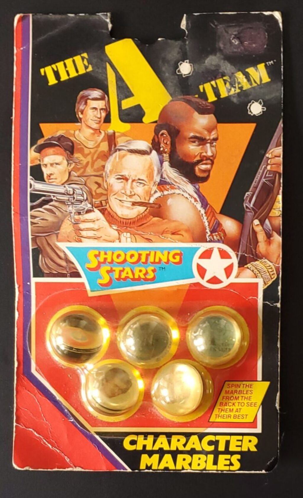 MOC The A-Team Shooting Stars Character Marbles 1