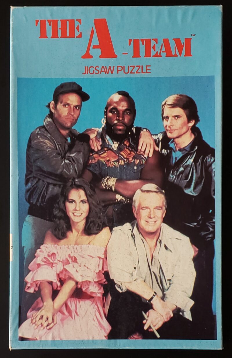 Vintage The A-Team Jigsaw Puzzle Complete in Box 1