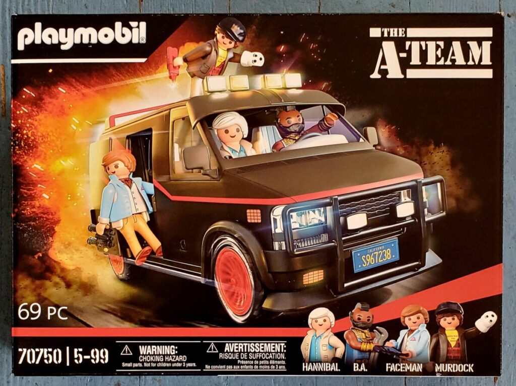MIB Playmobil 70750 The A-Team GMC Van Playset 1