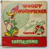 Castle Films Woody Woodpecker #494 Solid Ivory 8 mm Complete Edition Film Reel in the Box 1