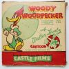 Castle Films Woody Woodpecker #494 Solid Ivory 8 mm Complete Edition Film Reel in the Box 2