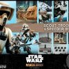 Hot Toys Star Wars The Mandalorian Scout Trooper and Speeder Bike 1:6 Scale Figure Set 3
