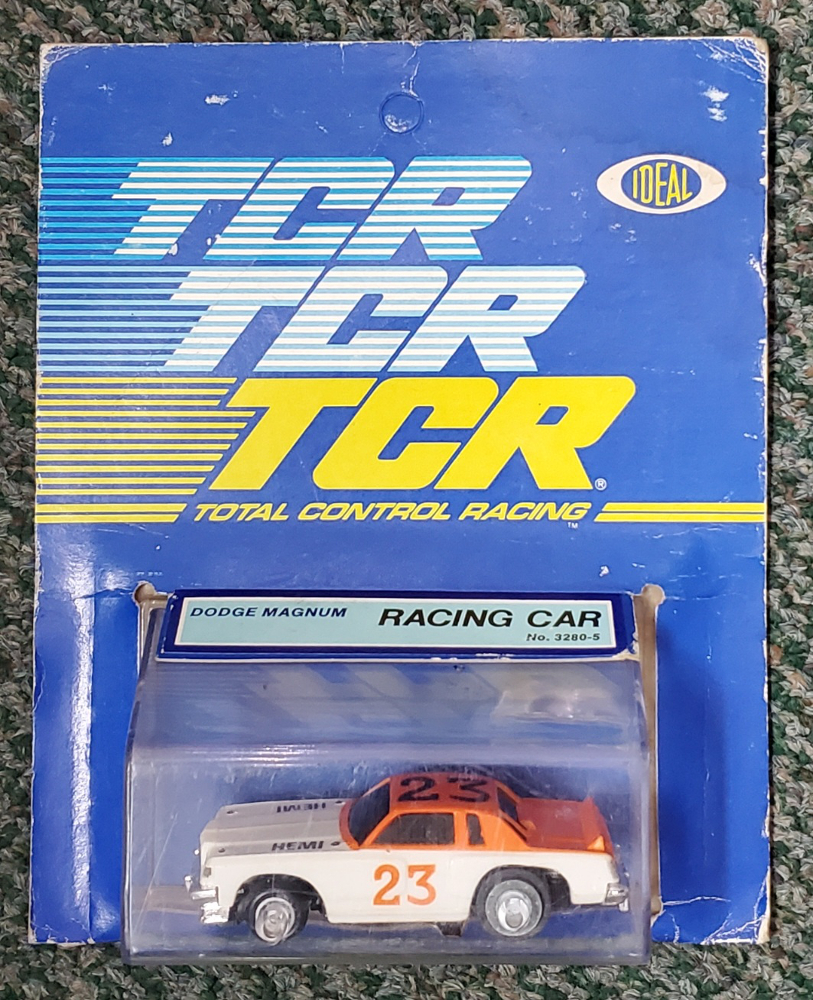 1978 Ideal TCR Dodge Magnum Slotless Racing Car