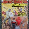 MOC 1989 Tyco Dino-Riders Commando Bomba on Factory Sealed Card 1