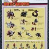 MOC 1989 Tyco Dino-Riders Commando Bomba on Factory Sealed Card 2