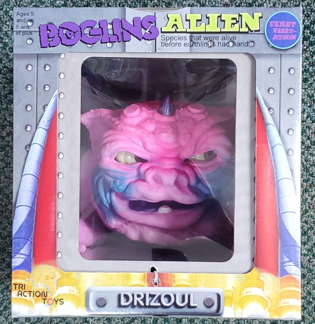 MIB Tri Action Toys First Edition Boglins Alien Drizoul Puppet: Mint in Box 1