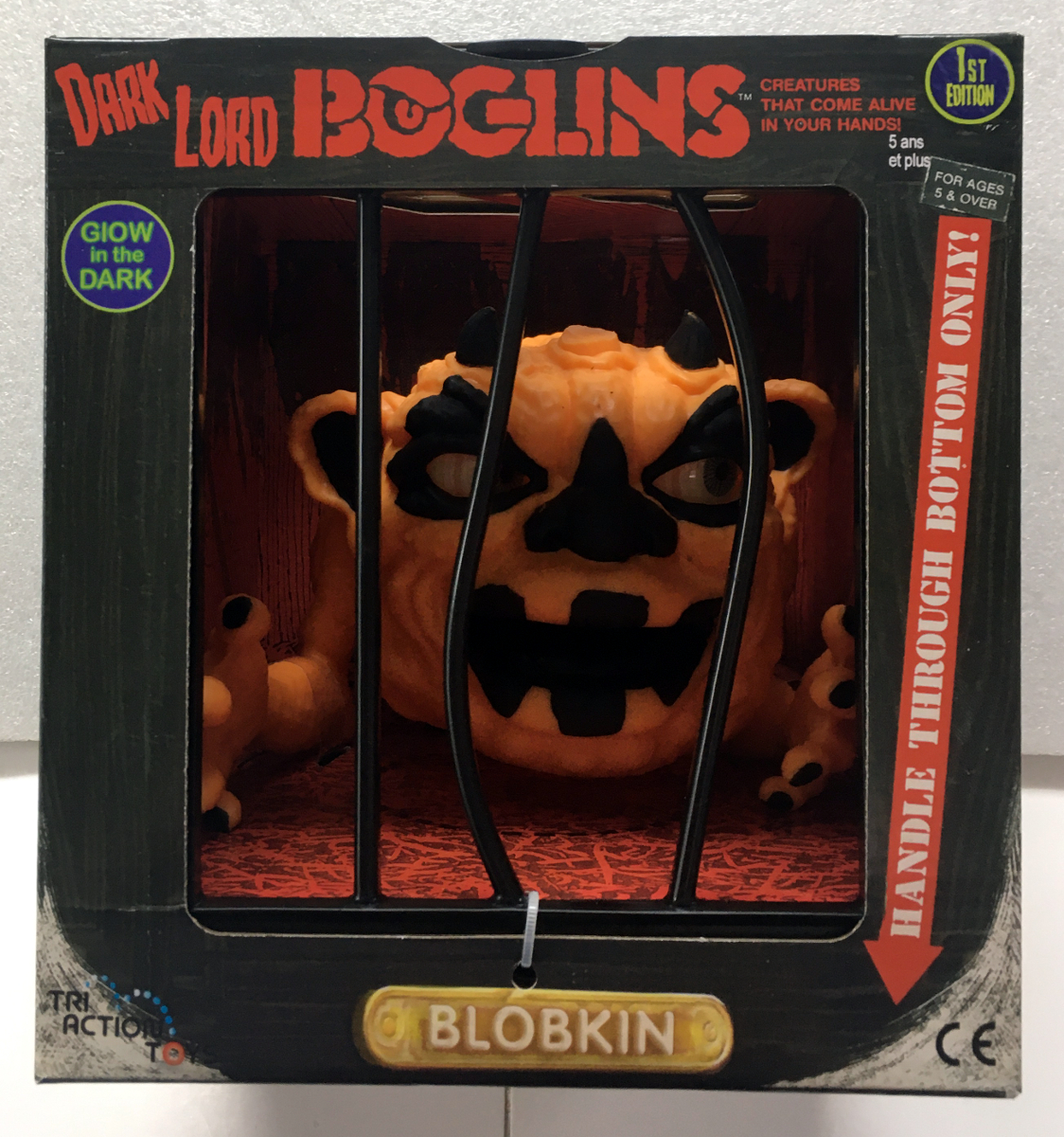 MIB Tri Action Toys First Edition Dark Lords Boglins Blobkin Puppet: Mint in Box 1
