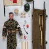 1965 Hasbro 12" G.I. Joe Marine Medic Figure & Equipment Set 1