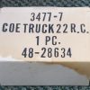 1978 Ideal TCR COE Semi Truck 22 R.C. Slotless Racing Car: Mint in Sealed Box 1