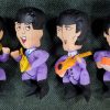 1966 Lux Soap Promotional Beatles 13" Inflatable Doll Set of Four 1