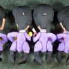 1966 Lux Soap Promotional Beatles 13" Inflatable Doll Set of Four 2