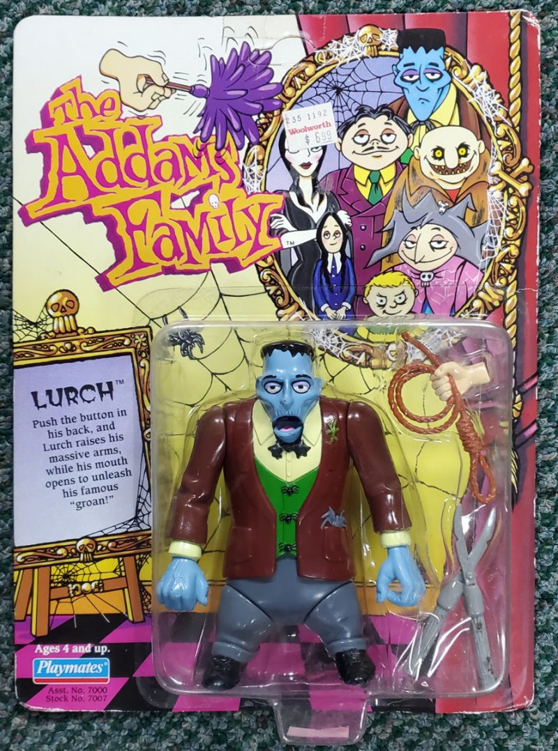MOC 1992 Playmates The Addams Family Lurch Action Figure 1