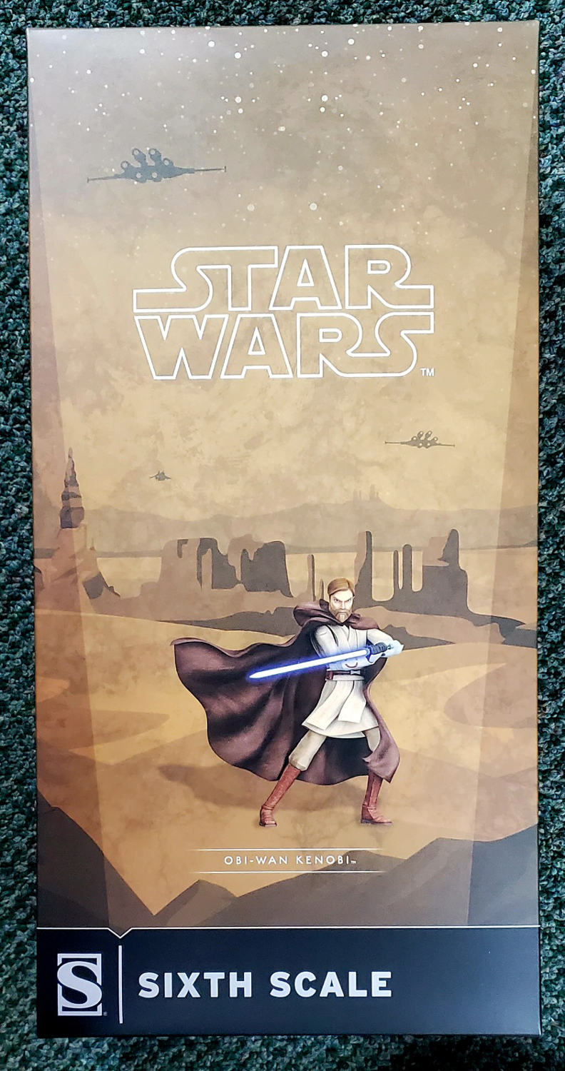 Sideshow Collectibles Star Wars: The Clone Wars Obi-Wan Kenobi 1:6 Scale Figure 1