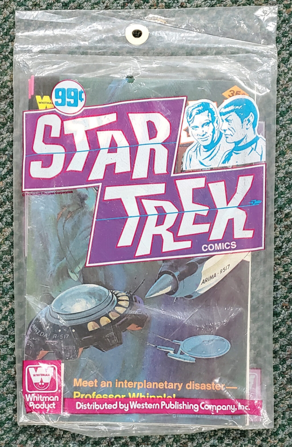 1978 Star Trek #51, #52 & #53 - Whitman Variant Covers: Sealed Bag 1